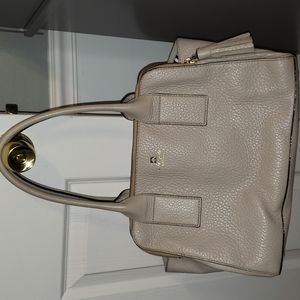 Gray Kate Spade purse
